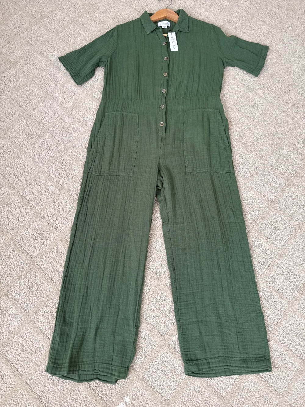 gauze  jumpsuit by Velvet medium